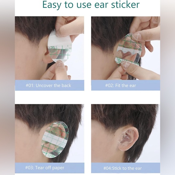 NWT 20 pc Ear Covers/Stickers for Shower/Pool/etc - Picture 5 of 6